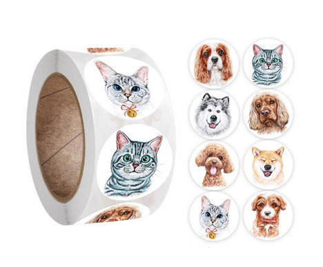 Стикеры десткие на руку Животные 500 шт Киев - изображение 1