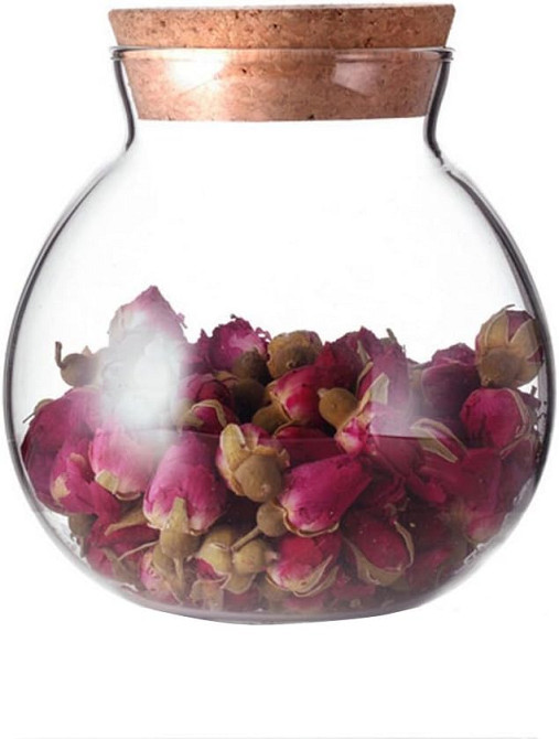 Кругла прозора скляна банка 500 мл Луцк - изображение 1