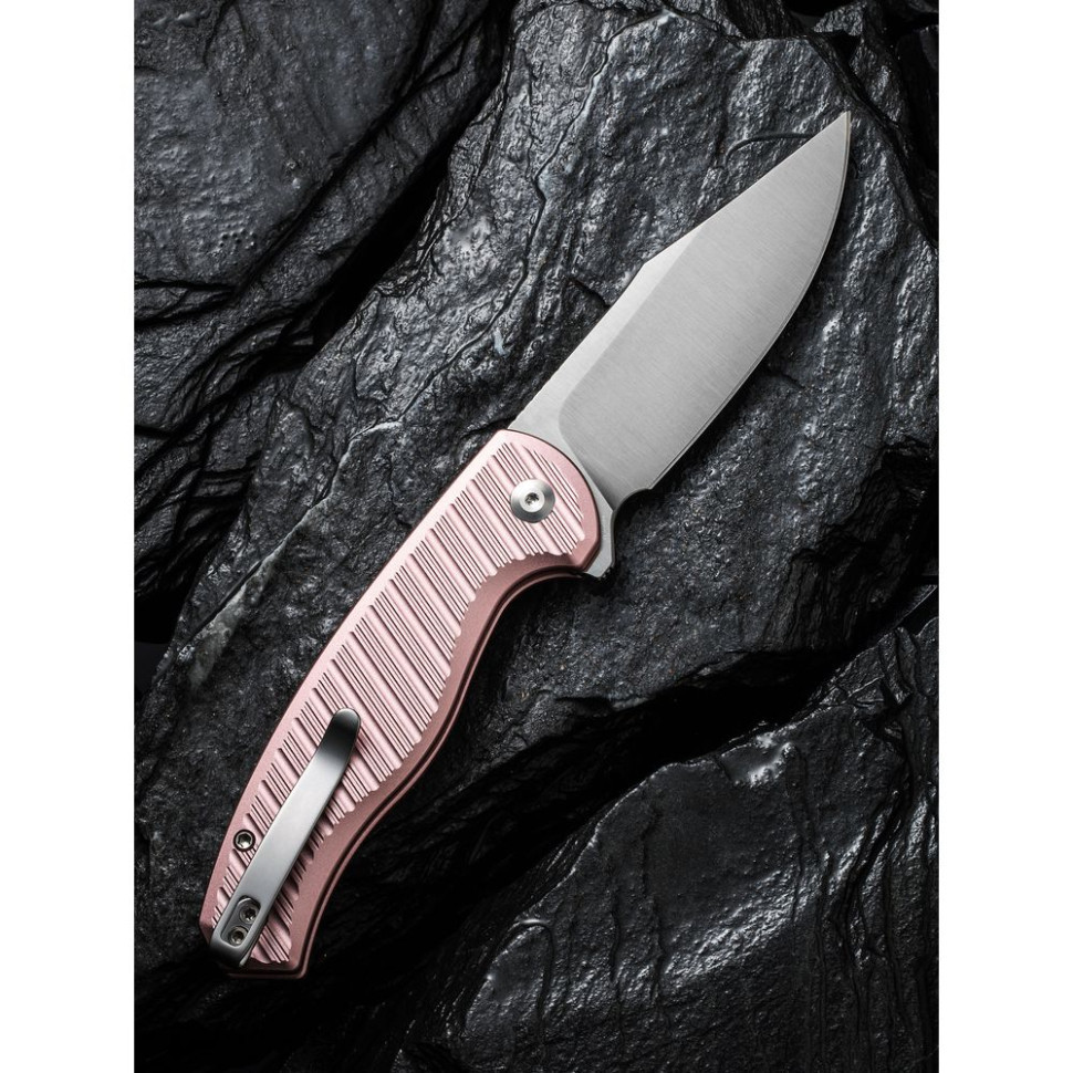 Ніж складаний туристичний Civivi Stormhowl, (8.4 см) Nitro-V / Aluminum рожевий Киев - изображение 11