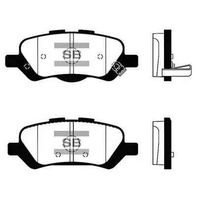 Тормозные колодки HI-Q SP1459 Винница