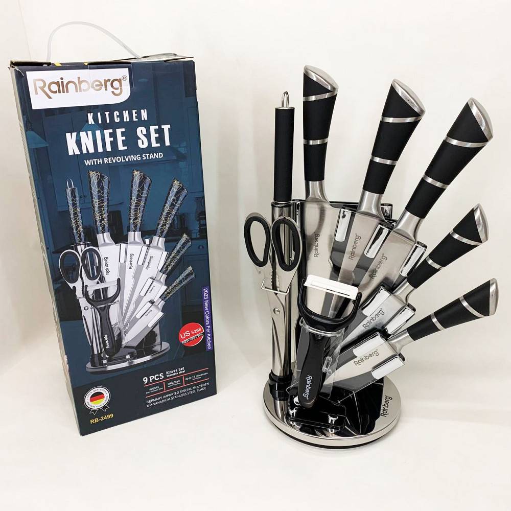 Професійний кухонний набір ножів, Набір кулінарних ножів для нової кухні VS-17 Івано-Франківськ - фото 8