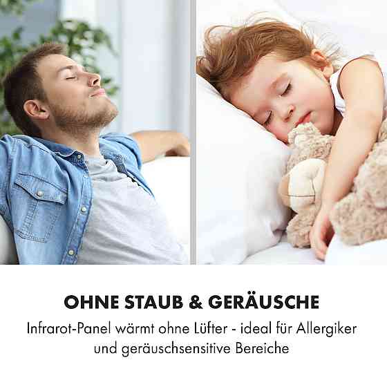 Інфрачервоний нагрівач Wonderwall Earth 80x60 см 550 Вт настінний чорний (Німеччина, читати опис) Рівне