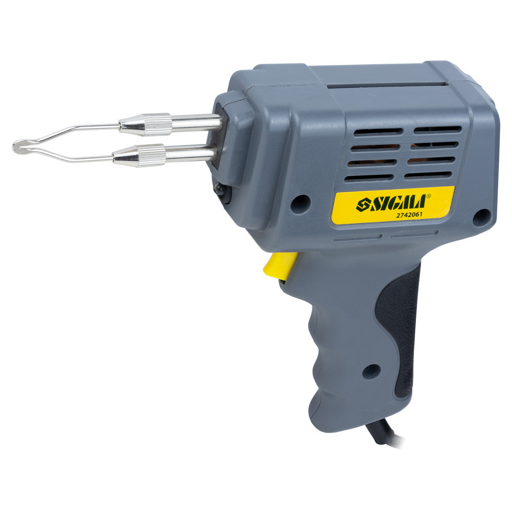 Sigma Паяльник импульсный 200Вт + аксессуары 5шт кейс SIGMA (2742061) Коломия - фото 2