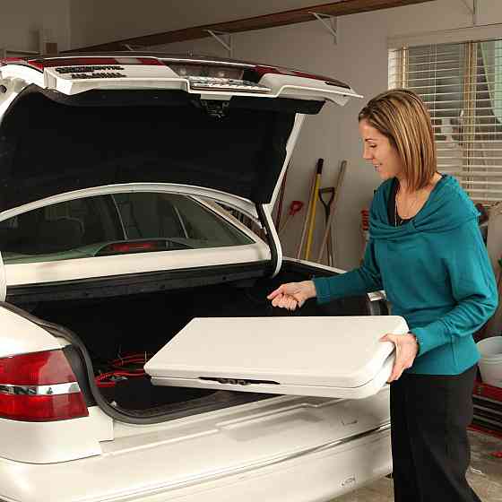 Лавка раскладная Lifetime 80305, 183 х 29,2 х 42,1 см - белая Киев