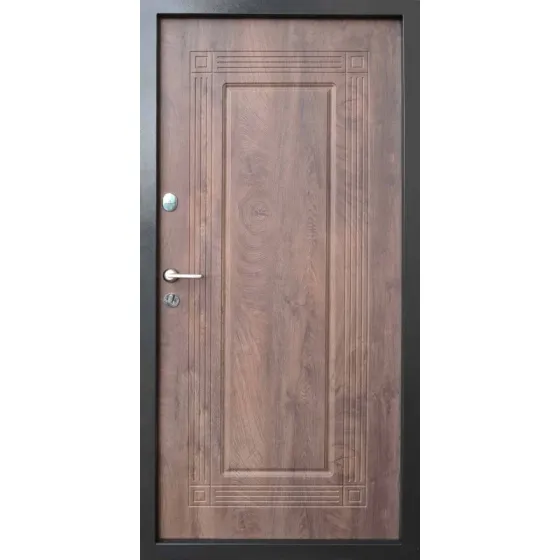 Входные двери Форт-М Стандарт Плюс Бавария KALE спил дерева коньячный 960 Киев