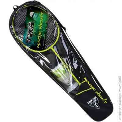 Набір для бадмінтону Talbot Badminton Set Magic Night LED (449405) Вишневе
