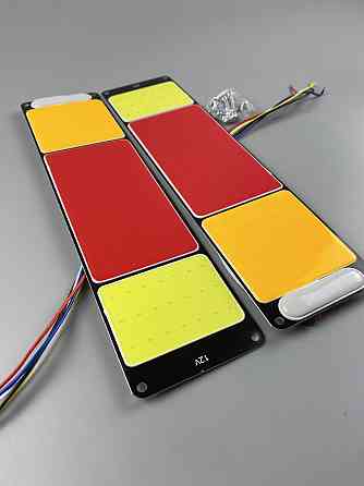 Ліхтар задній світлодіодний chip COB LED задні фари, ліхтар заднього ходу габаритний діодний 24V IP68 Мукачево