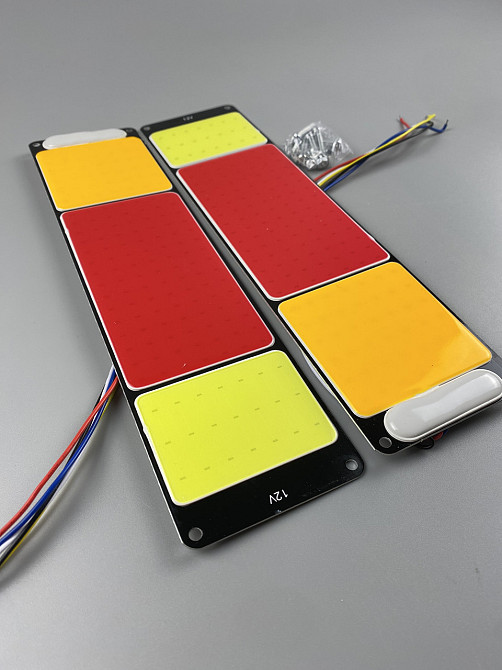 Ліхтар задній світлодіодний chip COB LED задні фари, ліхтар заднього ходу габаритний діодний 24V IP68 Мукачево - фото 4