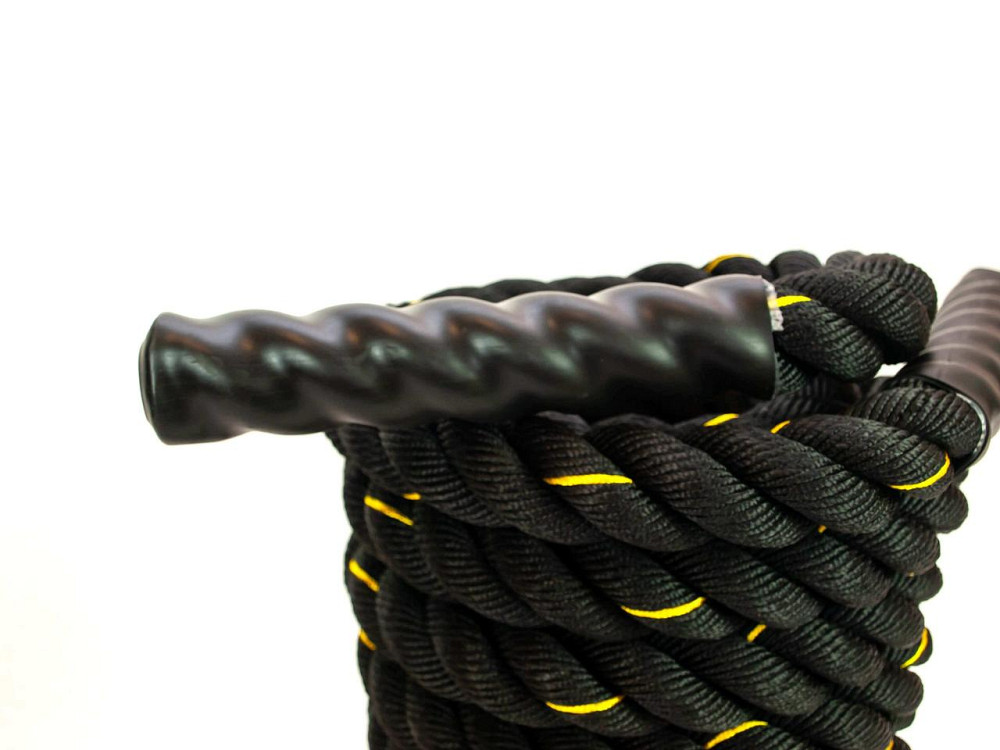 Бойовий канат для кросфіту Profi чорний Бровари - фото 3