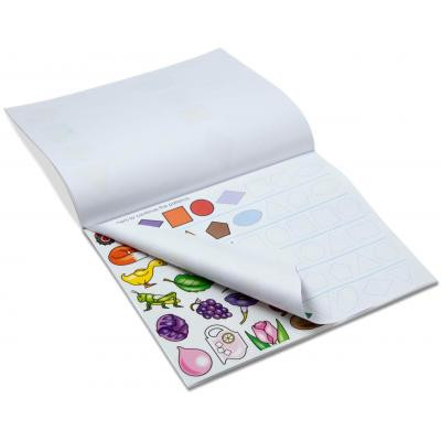 Набір для творчості Melissa&amp;Doug Альбом розмальовок/наліпок Кольори і фігури (MD8564) Вінниця - фото 2