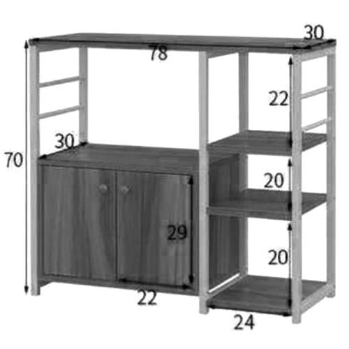 Стелаж кухонний "Конікс" зефір-бланже Миколаїв - фото 2