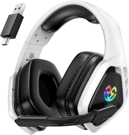 Бездротова ігрова гарнітура Tatybo WT5 7.1, 2.4 ГГц/Bluetooth 5.3, 50 мм, до 40 год, PS5/PS4/PC/Switch Київ
