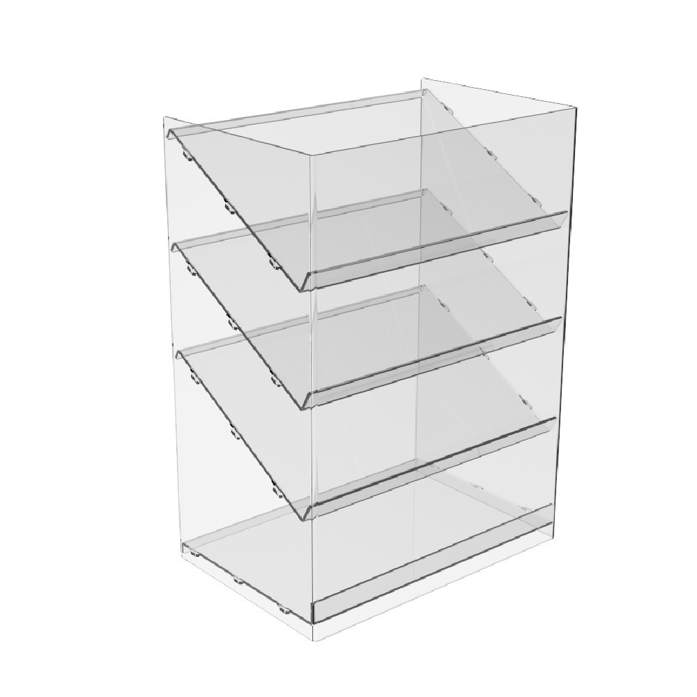 Підставка вітрина EKOSTAR 4 полиці 300х200х420 Київ - фото 7