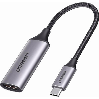 Перехідник USB2.0 Type C to HDMI V2.0 4K60Hz 10cm CM297 gray Ugreen (70444) Вінниця - фото 1
