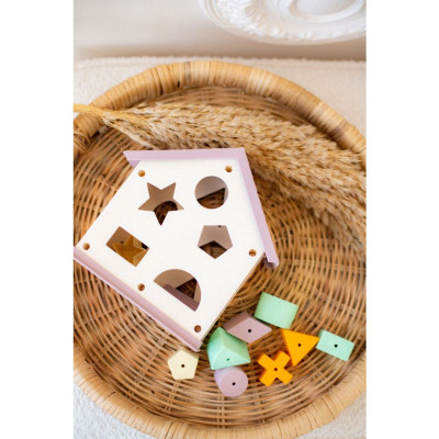 Розвиваюча іграшка Tigres ECO сортер Магічний будинок, ELFIKI (39780) Вінниця - фото 2