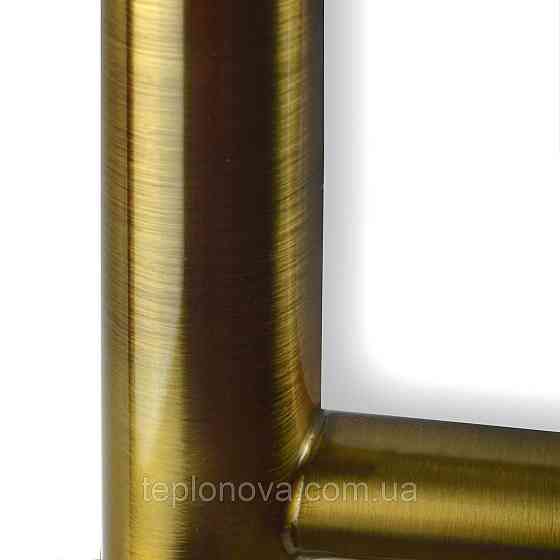 Водяна неіржавка сушарка для рушників Камелія 500х800 бронза Чернівці