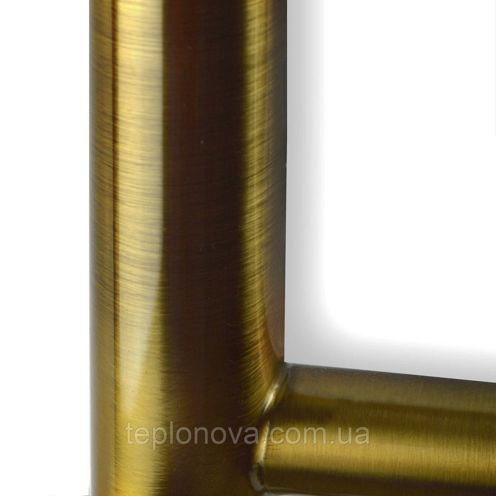 Водяна неіржавка сушарка для рушників Камелія 500х800 бронза Чернівці - фото 3