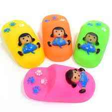 Іграшка латекс тапочок з малюнком (19-37) 11,5*6см Вінниця