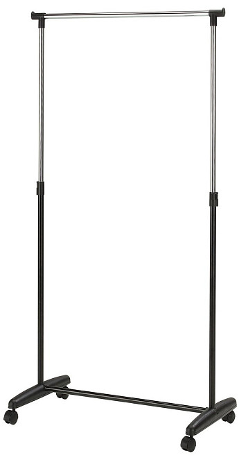 Вішак NOVA хром/чорний Київ - фото 1