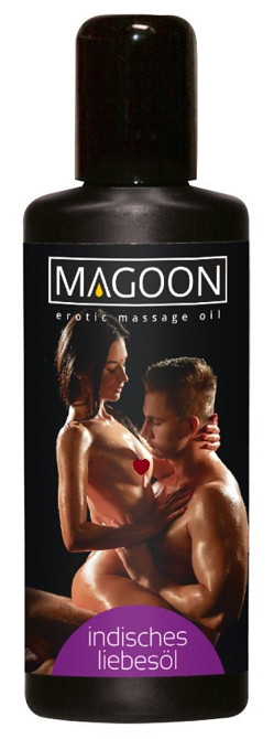 Масажне масло MAGOON таємничий аромат Індії 100 мл Sex Aura Київ - фото 1