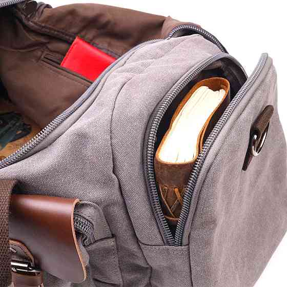 Містка дорожня сумка з якісного текстилю (Vintage) Київ