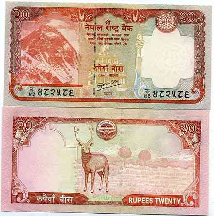 Непал / Nepal 20 Rupees (2012) Pick 62 UNC Полтава