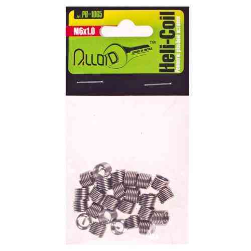 Ремонтні різьбові вставки M6х1.0, 25  шт Alloid Одеса