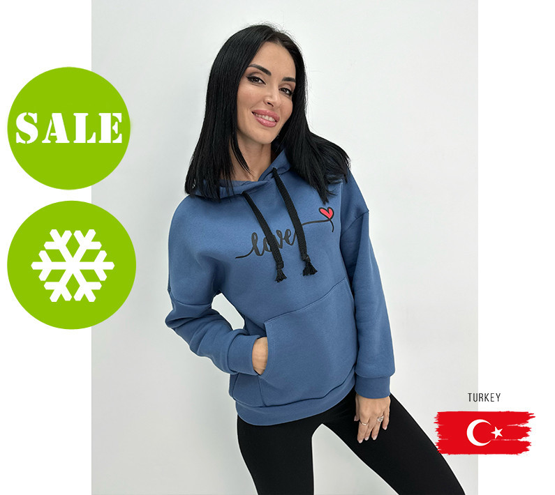 Женский худи с капюшоном 