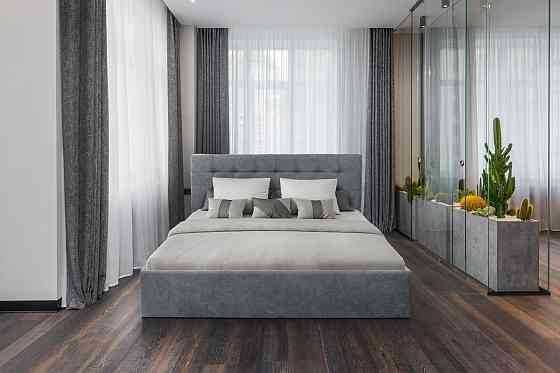 Ліжко Мішель 1600*2000 с п/м Аляска 05 сірий Днепр