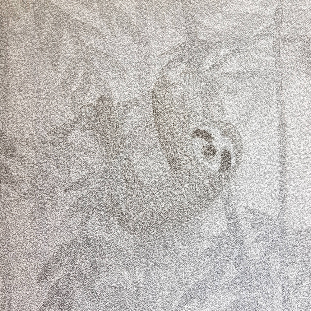 Шпалери флізелінові BN Doodleedo 0,53 х 10 м дитячі тропіки ведмеді коали сірі бежеві Київ - фото 1