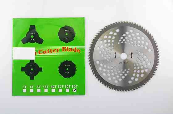 Нож мотокосы 80T (Ø255/25.4 mm) (победитовые зубья) Мукачево