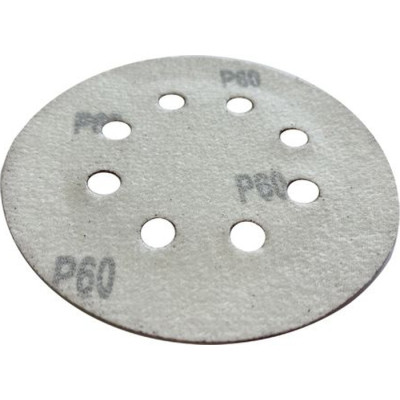 Круг зачистний Зеніт 125 мм з отворами під пилевивод (10 шт.) Р60 (12500060) Вінниця - фото 3