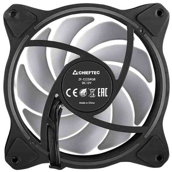 Вентилятор для корпуса 120mm Chieftec ZF-1225RGB PWM Вінниця