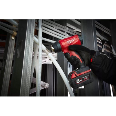 Строительный фен Milwaukee M18 BHG-502C 2x5Ah, кейс (4933459772) Винница - изображение 9