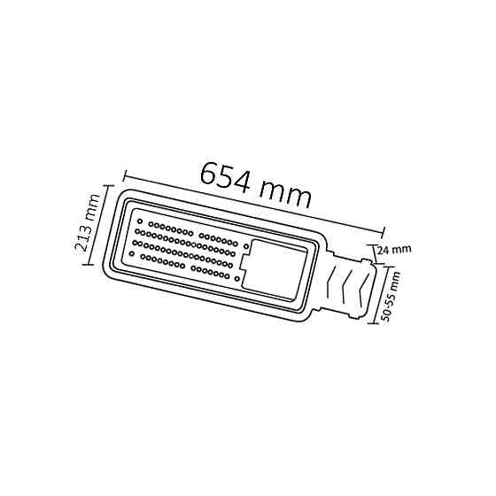 Led світильник стовповий 200W 6400K VEGAS-200 Київ