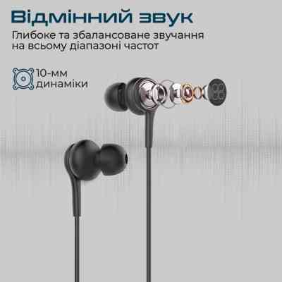 Навушники Promate Duet Black (duet.black) Вінниця