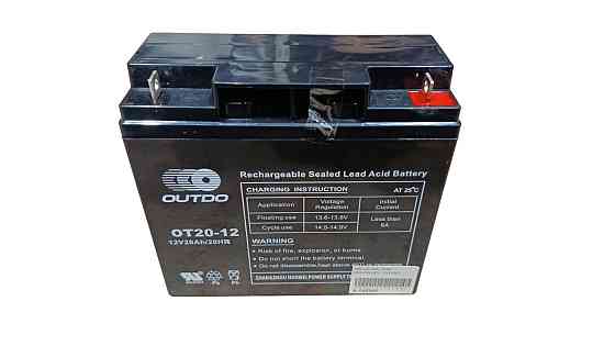 Акумулятор 12V 20A AGM (181x76x167) Мукачево