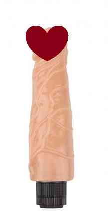 Вибромассажер 9 Inch Dildo, Flesh Sex Aura Київ