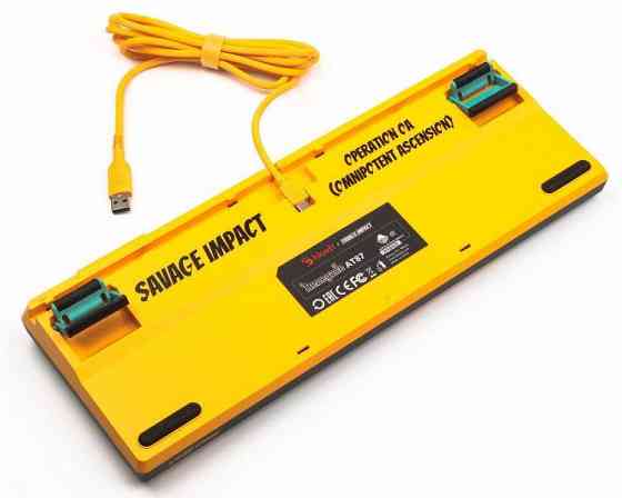 Клавіатура Bloody AT87 RGB Renegade Black/Yellow ( 21527 ) Харків