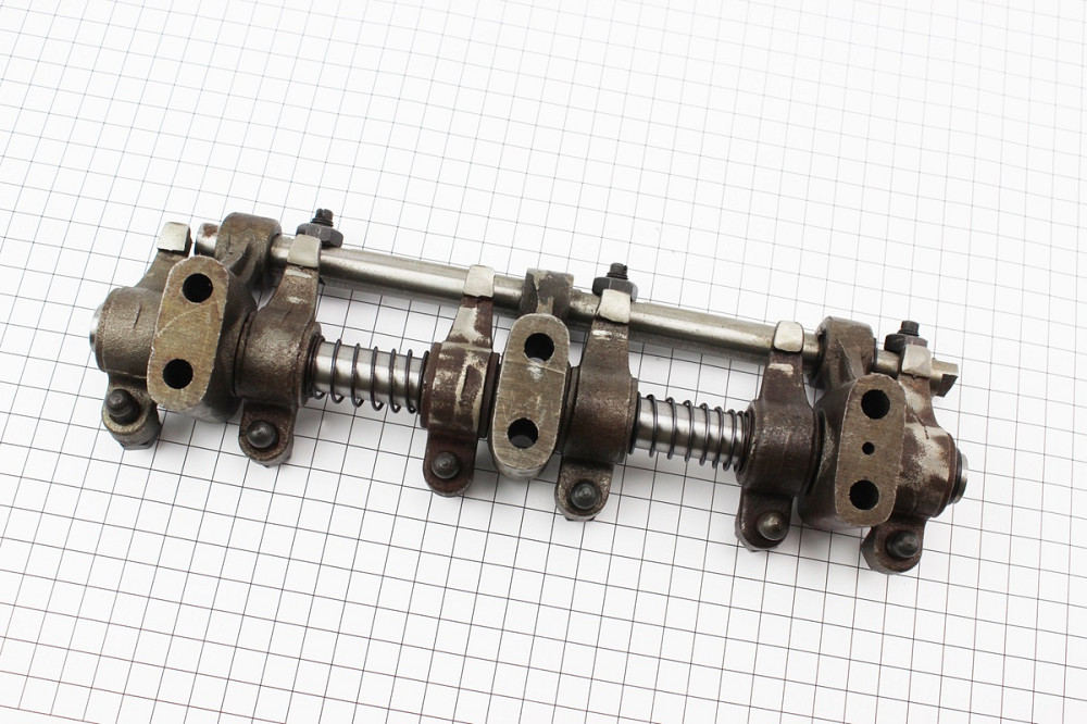 Коромисло клапана зі стійками у зборі (з рейкою) (L375-03205) Київ - фото 2