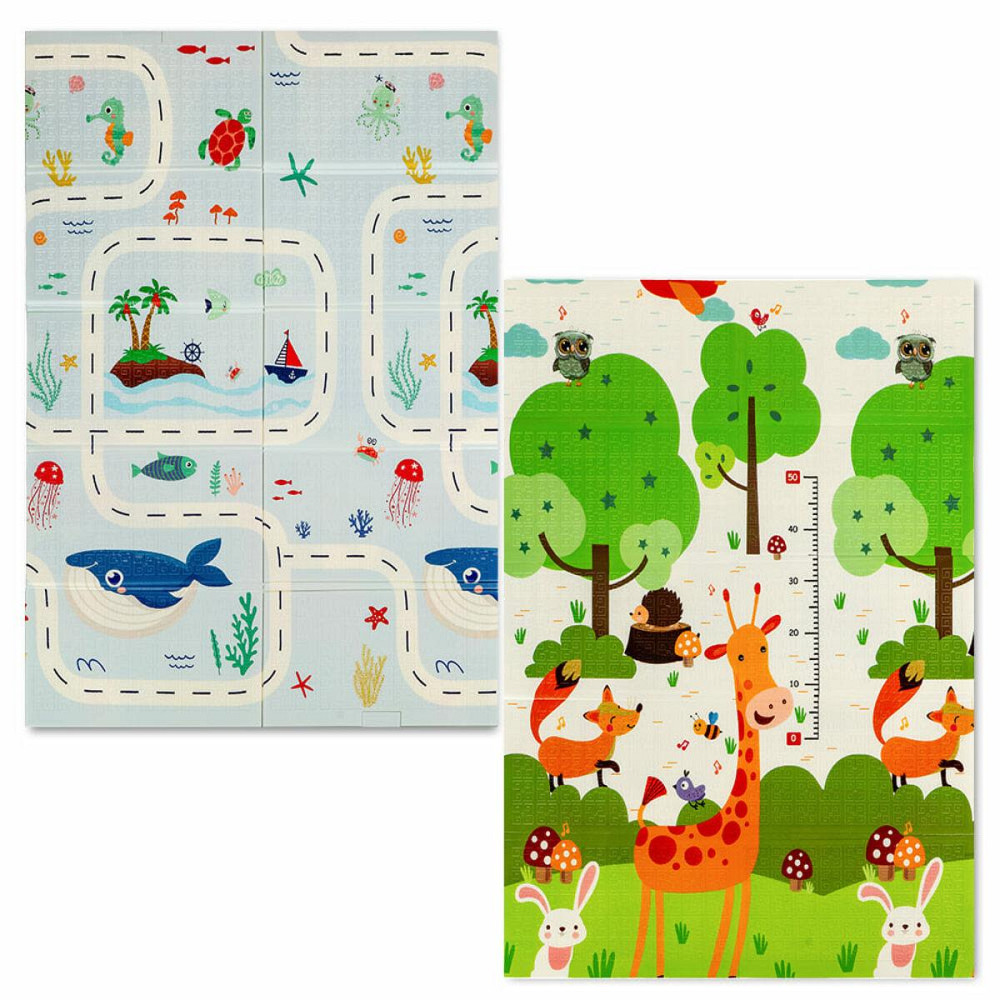 Детский складной коврик Океан с ростомером Киев - изображение 1