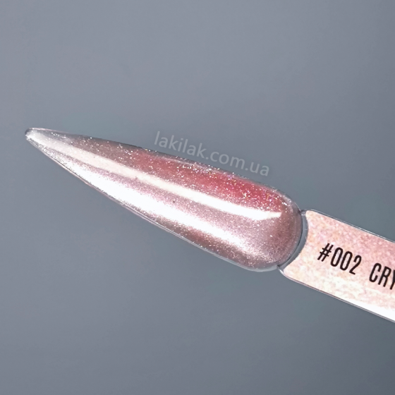 База для нігтів Victoria Avdeeva Crystal Cat Base 02 (ніжний рожевий з ефектом котячого ока) 12 мл HEMA & TPO FREE Херсон