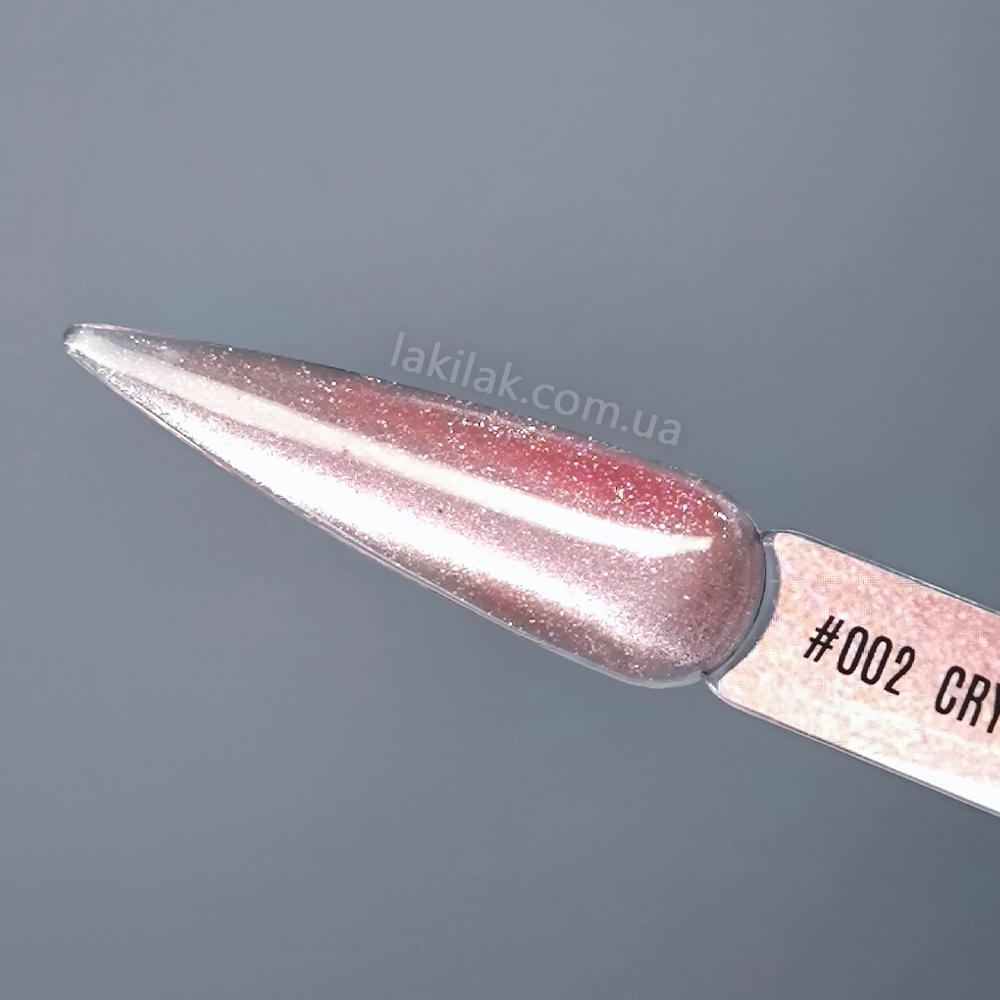 База для нігтів Victoria Avdeeva Crystal Cat Base 02 (ніжний рожевий з ефектом котячого ока) 12 мл HEMA & TPO FREE Херсон - фото 1