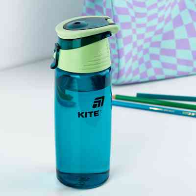 Поильник-непроливайка Kite 550 мл, смарагдова (K25-401-2) Винница