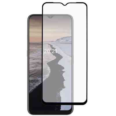 Скло захисне Dengos Full Glue Nokia G10 black frame (TGFG-245) Вінниця