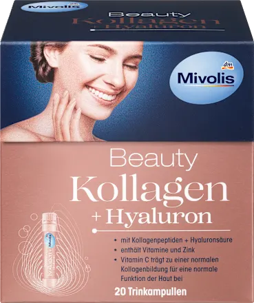 Mivolis Beauty Kollagen + Hyaluron, Trinkampullen Міволіс Колаген краси + гіалуронова кислота, питні ампули Львів - фото 1