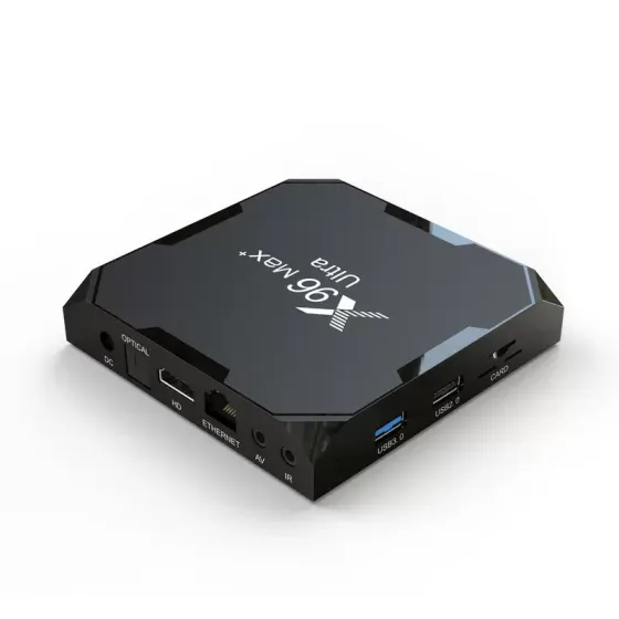 Смарт ТВ приставка X96 Max+ Plus ULTRA 4/32 Гб Android Smart TV Box Андроїд 11 ТВ бокс Київ
