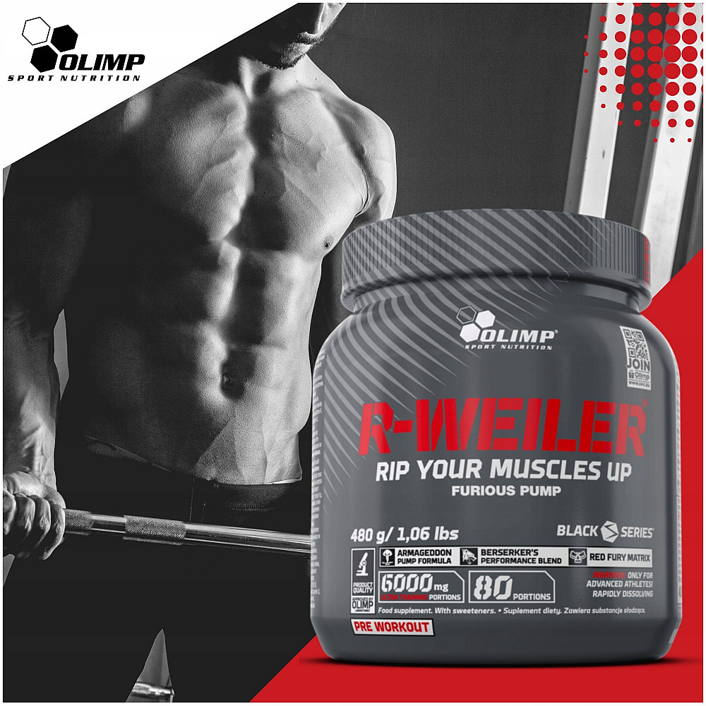 Передтренувальний комплекс Olimp R-Weiler (кола) 480 g Луцьк - фото 2