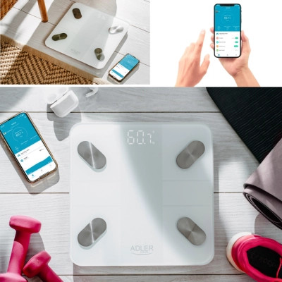 Ваги Adler AD 8186 white (AD8186W) Вінниця - фото 5