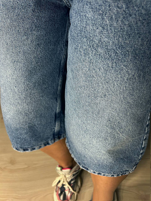 Шорти жіночі джинсові Mikaletta 9713 бермуди довгі світло-сині, світло-синій, 26, 26, 74 см, 100 см Київ - фото 20